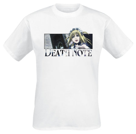 T-Shirt Manches courtes  de Death Note - Misa - L à XXL - pour Homme - blanc - Death Note