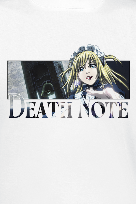 T-Shirt Manches courtes  de Death Note - Misa - L à XXL - pour Homme - blanc - Death Note - View 2