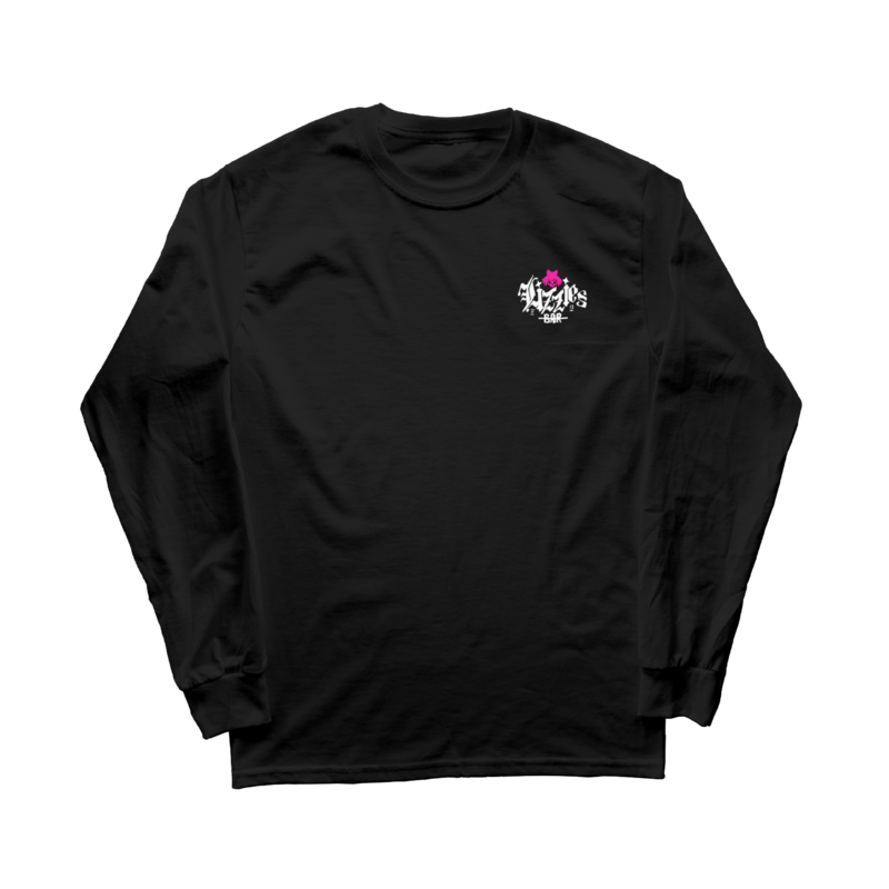 T-shirt manches longues Gaming de Cyberpunk 2077 - Lizzie's Bar - S à XL - pour Homme - noir - Cyberpunk 2077 - View 2