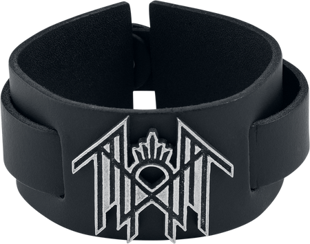 Bracelet en cuir  de Sleep Token - Logo - pour Homme - noir - Sleep Token - View 2