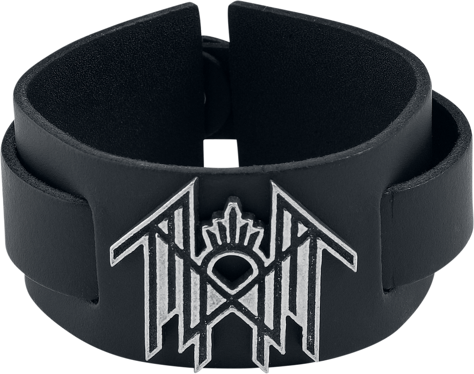 Bracelet en cuir  de Sleep Token - Logo - pour Homme - noir - Sleep Token - View 2