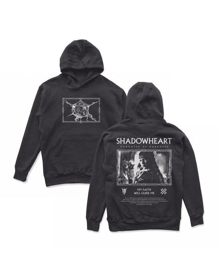 Sweat-shirt à capuche Gaming de Donjons & Dragons - Baldur's Gate - Shadowheart - S à XXL - pour Unisexe - anthracite - Donjons & Dragons