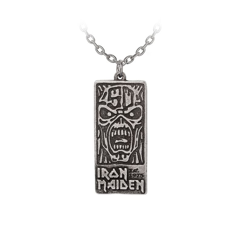 Pendentif  de Iron Maiden - 50th Anniversary - pour Indifférent - couleur argent - Iron Maiden