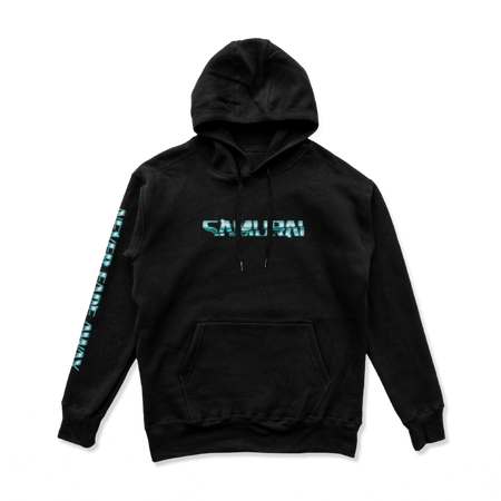 Sweat-shirt à capuche Gaming de Cyberpunk 2077 - Samurai Retro Band - S à M - pour Homme - noir - Cyberpunk 2077 - View 2