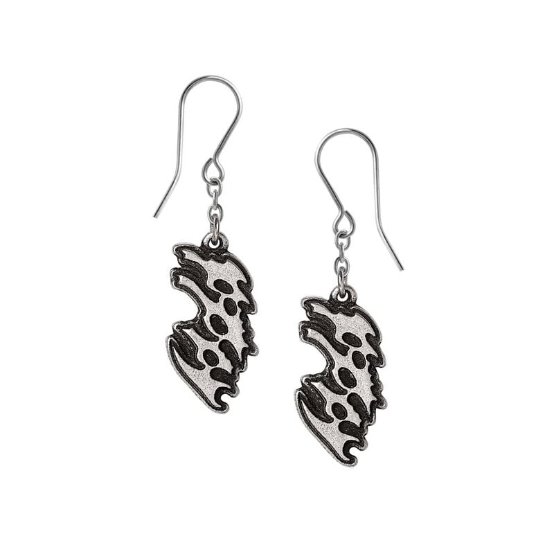 Boucles d'oreilles  de Poppy - Logo - pour Unisexe - couleur argent - Poppy
