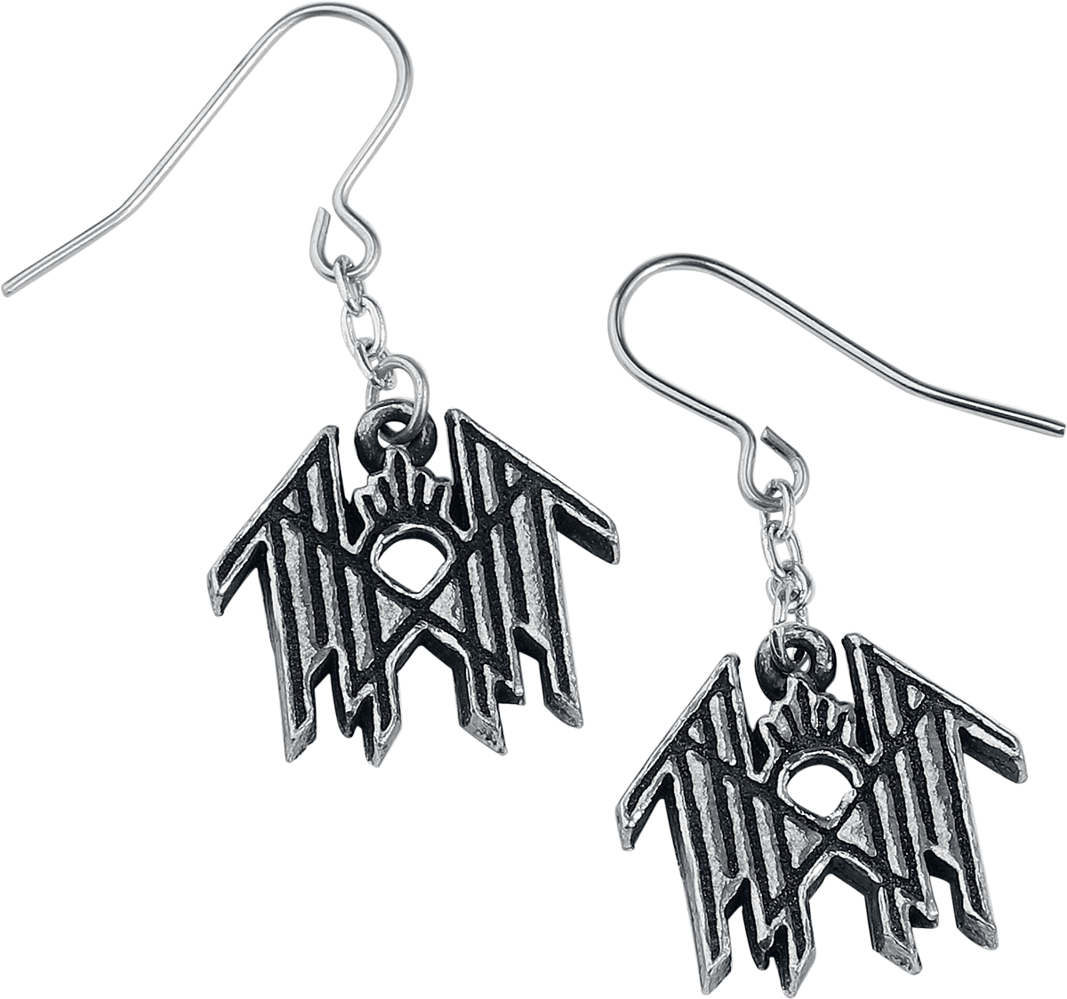 Boucles d'oreilles  de Sleep Token - Logo - pour Unisexe - couleur argent - Sleep Token - View 2