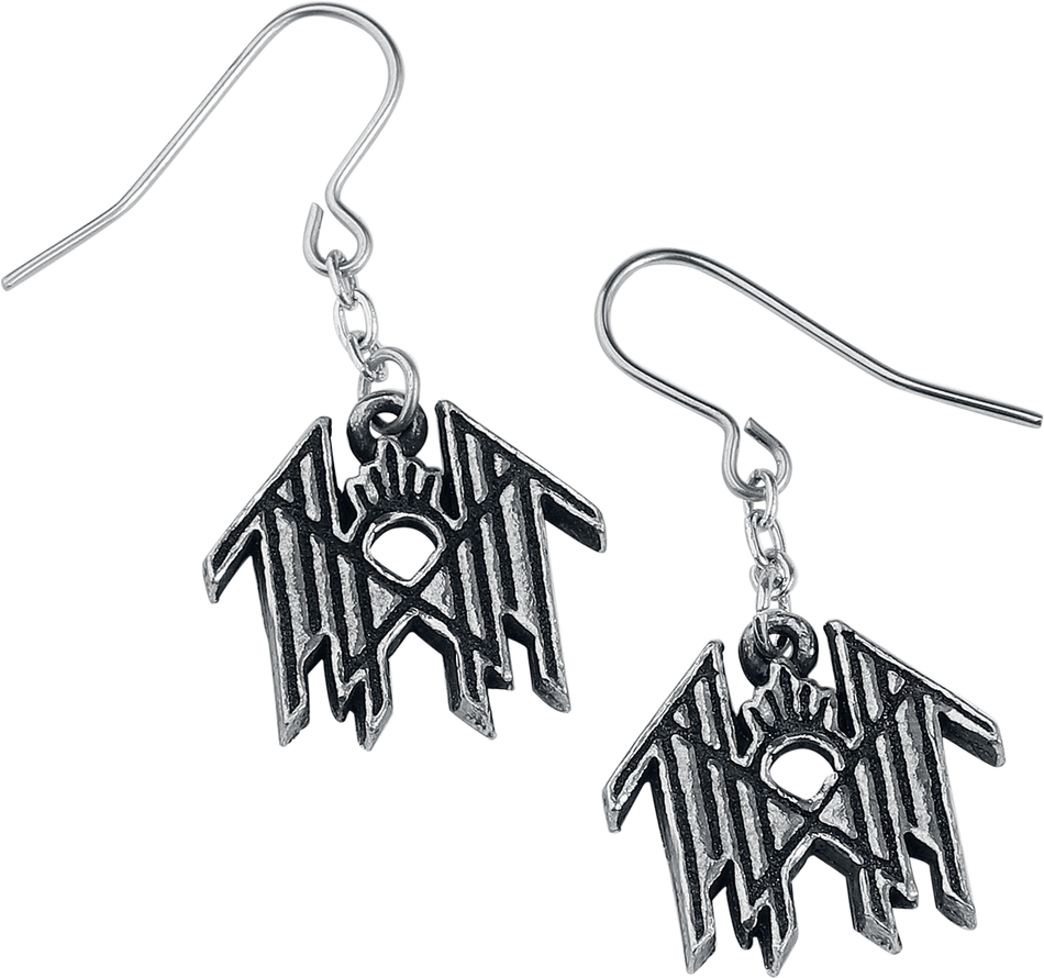 Boucles d'oreilles  de Sleep Token - Logo - pour Unisexe - couleur argent - Sleep Token - View 2