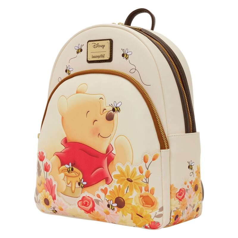 Mini Sac À Dos Disney de Winnie L'Ourson - Loungefly - Flowers - pour Unisexe - multicolore - Winnie L'Ourson