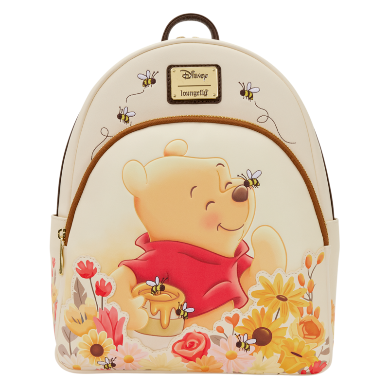 Mini Sac À Dos Disney de Winnie L'Ourson - Loungefly - Flowers - pour Unisexe - multicolore - Winnie L'Ourson - View 2
