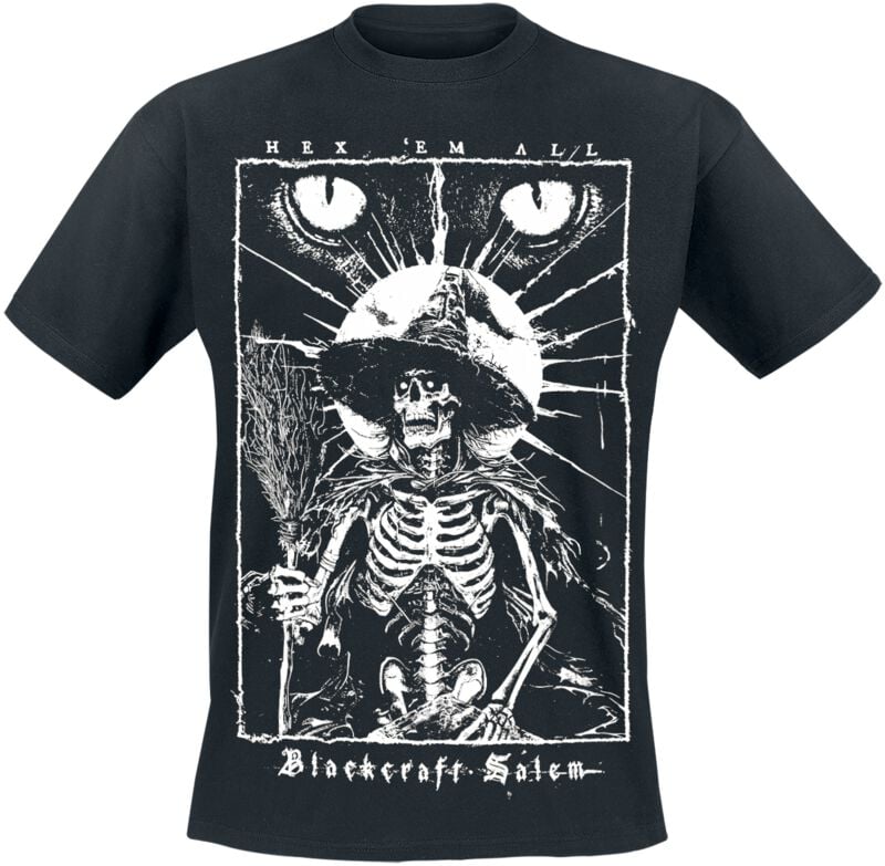 T-Shirt Manches courtes Gothic de Blackcraft Cult - Hex 'Em All - T-shirt - M à XXL - pour Homme - noir - Blackcraft Cult