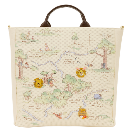 Sac en tissu Disney de Winnie L'Ourson - Loungefly - Hundred Acre Wood - pour Unisexe - multicolore - Winnie L'Ourson - View 2