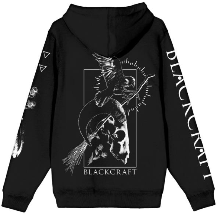 Sweat-shirt zippé à capuche Gothic de Blackcraft Cult - Dead Remains - M à XXL - pour Homme - noir - Blackcraft Cult - View 2