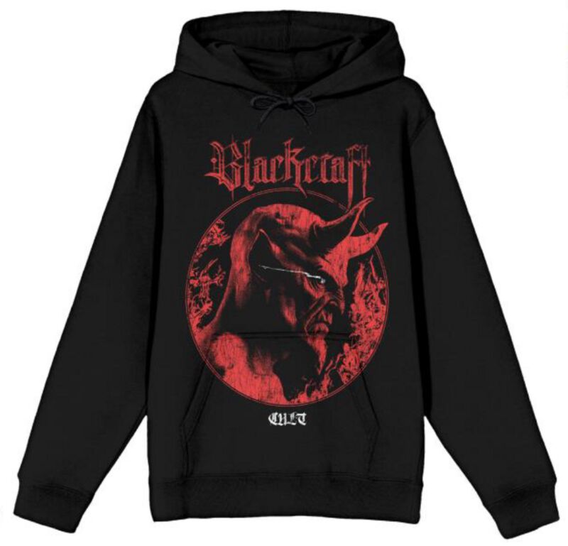 Sweat-shirt à capuche Gothic de Blackcraft Cult - Mephistopheles Hoodie - M à XL - pour Homme - noir - Blackcraft Cult