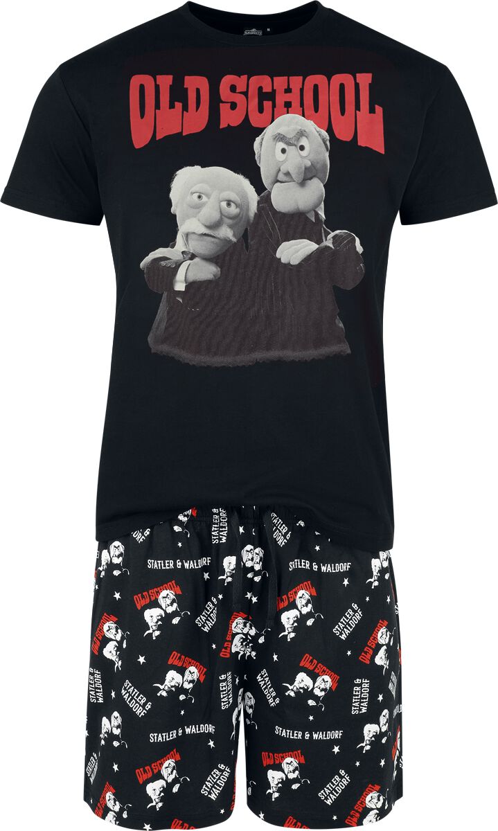 Pyjama  de Le Muppet Show - Old School - M à XXL - pour Homme - noir - Le Muppet Show
