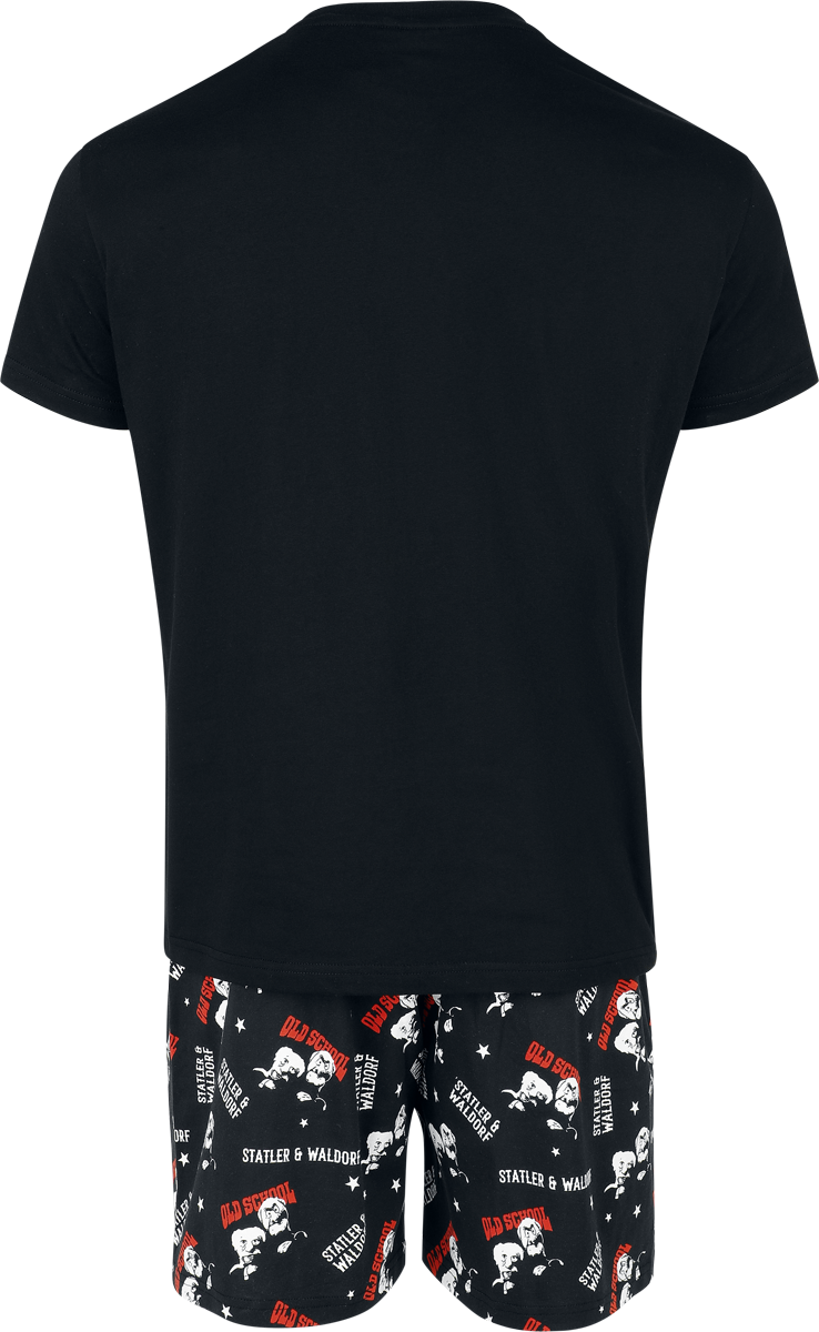 Pyjama  de Le Muppet Show - Old School - M à XXL - pour Homme - noir - Le Muppet Show - View 2