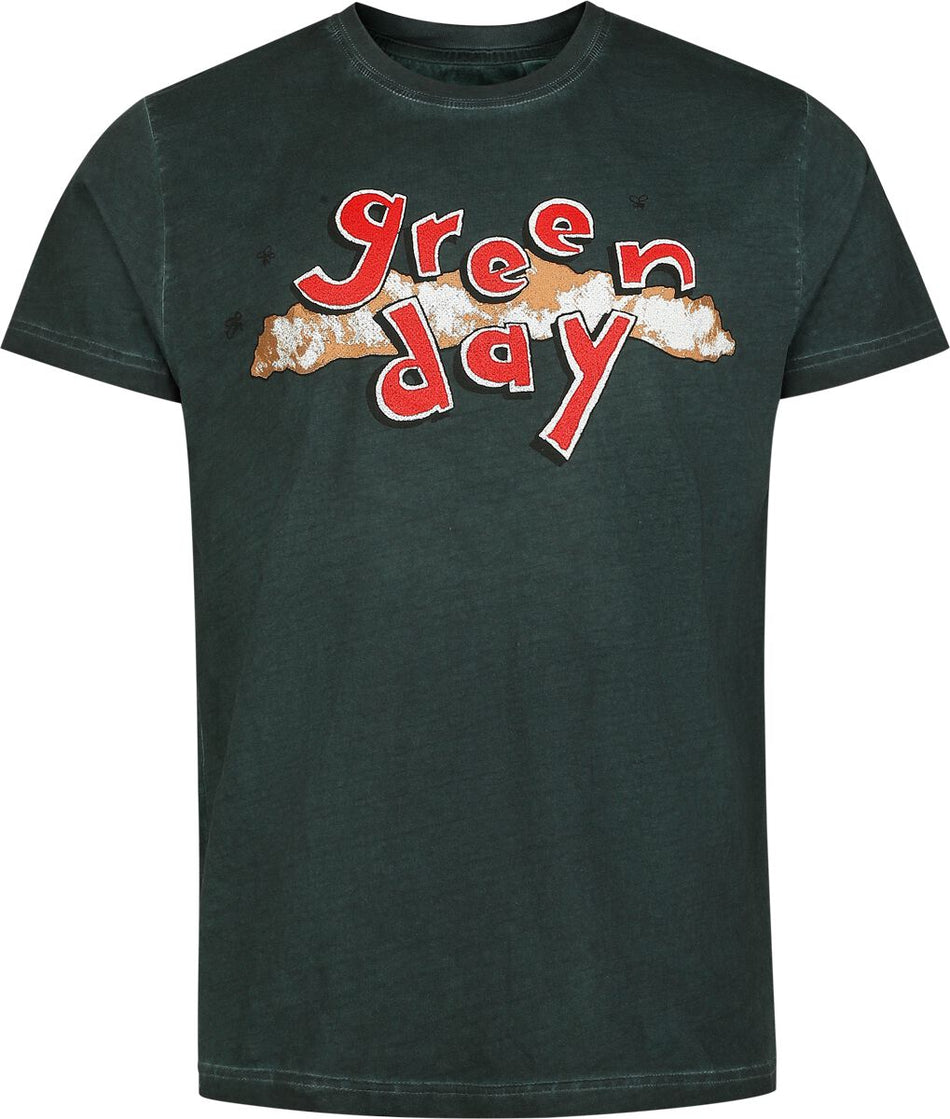 T-Shirt Manches courtes  de Green Day - Dookie - S à 4XL - pour Homme - vert - green day