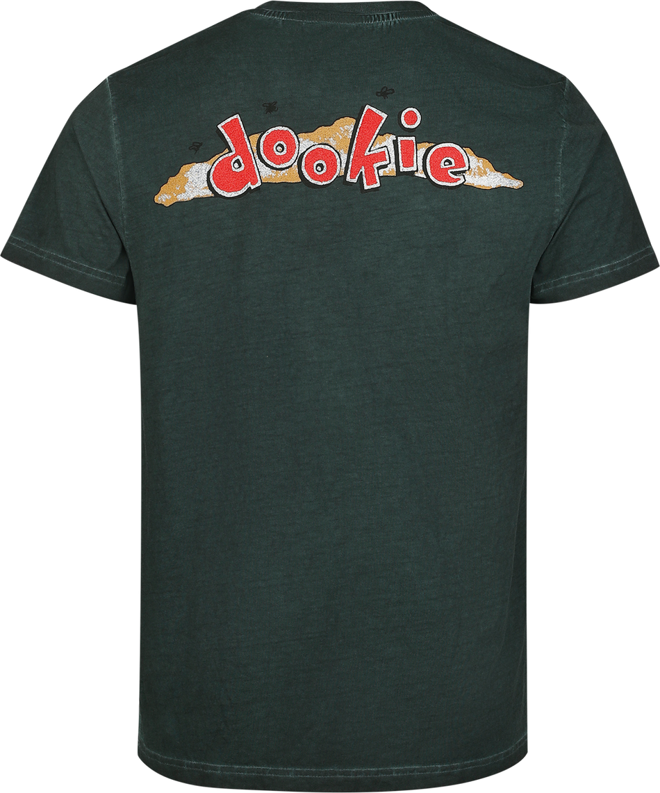 T-Shirt Manches courtes  de Green Day - Dookie - S à 4XL - pour Homme - vert - green day - View 2
