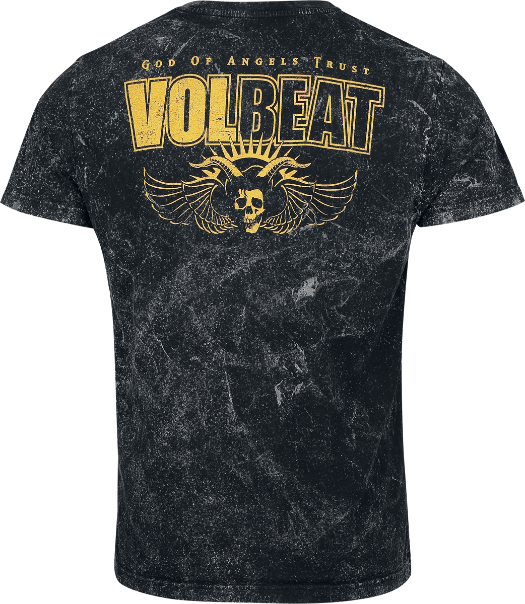 T-Shirt Manches courtes  de Volbeat - Goat Skullwall - S à 4XL - pour Homme - gris - Volbeat - View 2