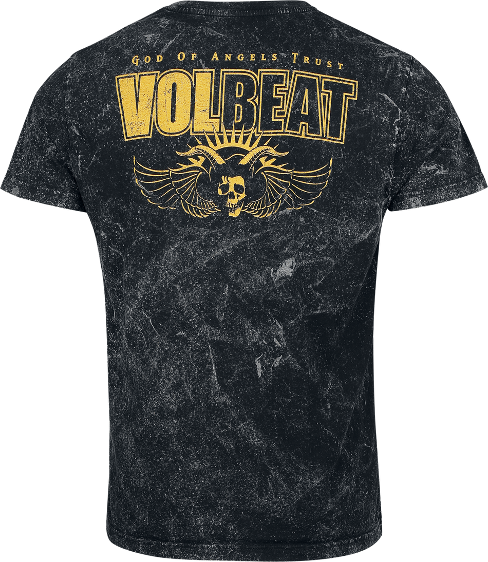 T-Shirt Manches courtes  de Volbeat - Goat Skullwall - S à 4XL - pour Homme - gris - Volbeat - View 2