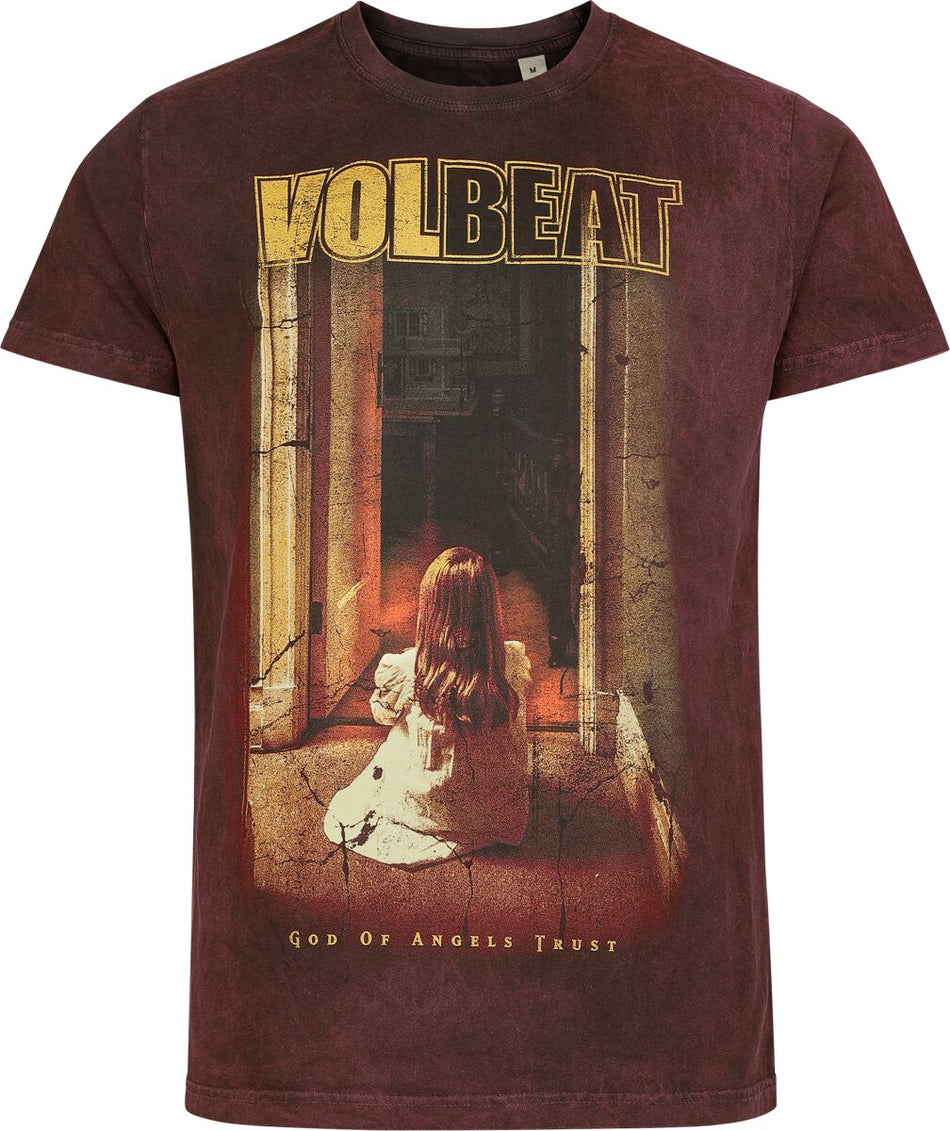 T-Shirt Manches courtes  de Volbeat - Hallway - S à 4XL - pour Homme - rouge - Volbeat