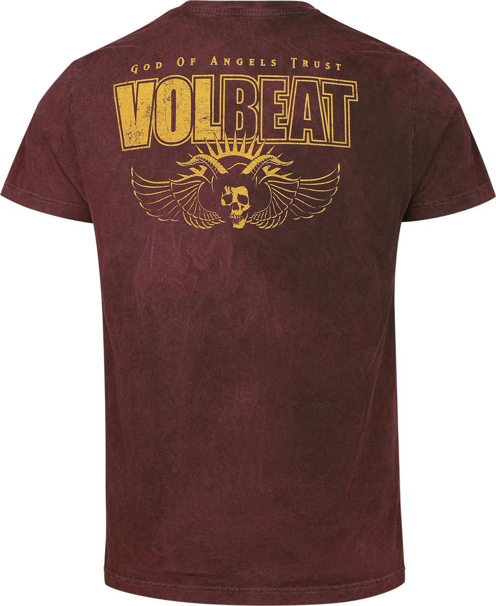 T-Shirt Manches courtes  de Volbeat - Hallway - S à 4XL - pour Homme - rouge - Volbeat - View 2