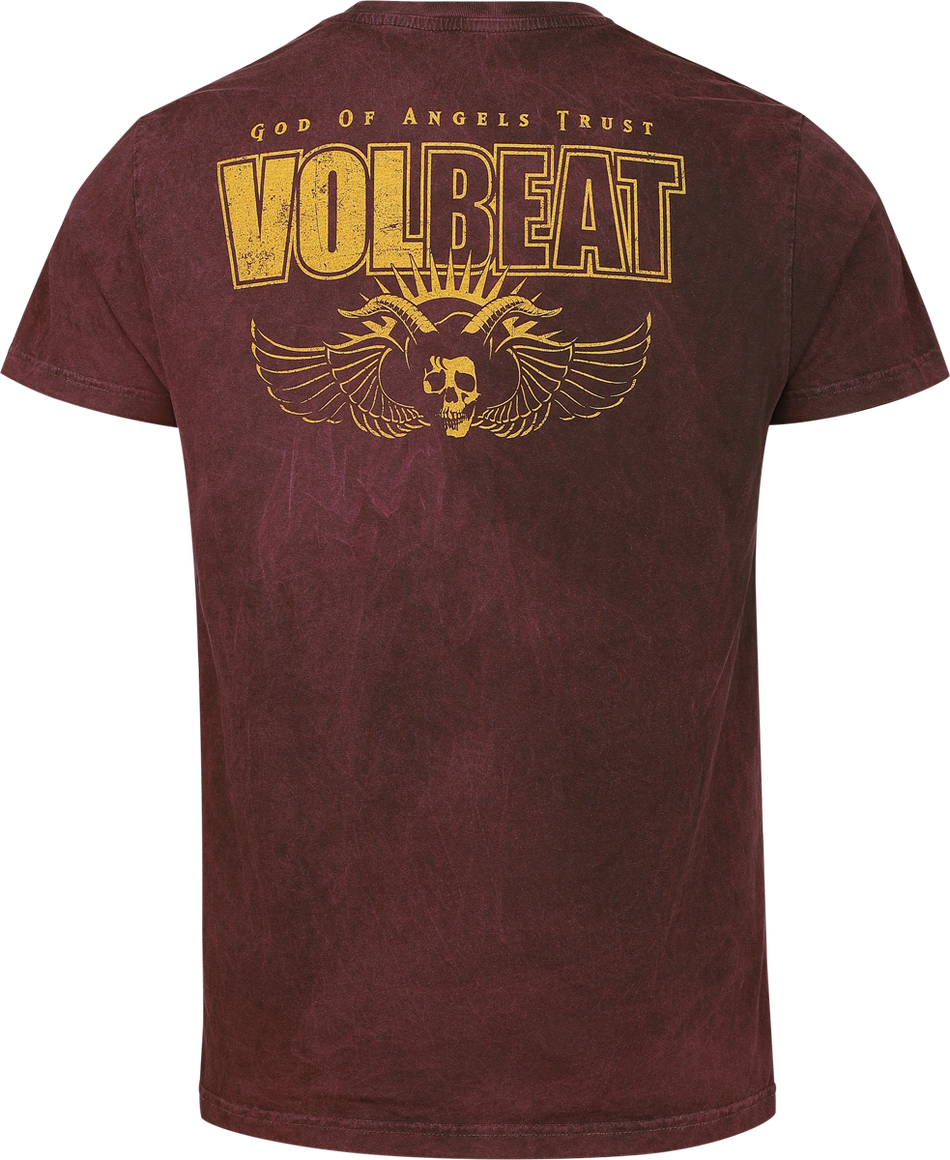 T-Shirt Manches courtes  de Volbeat - Hallway - S à 4XL - pour Homme - rouge - Volbeat - View 2