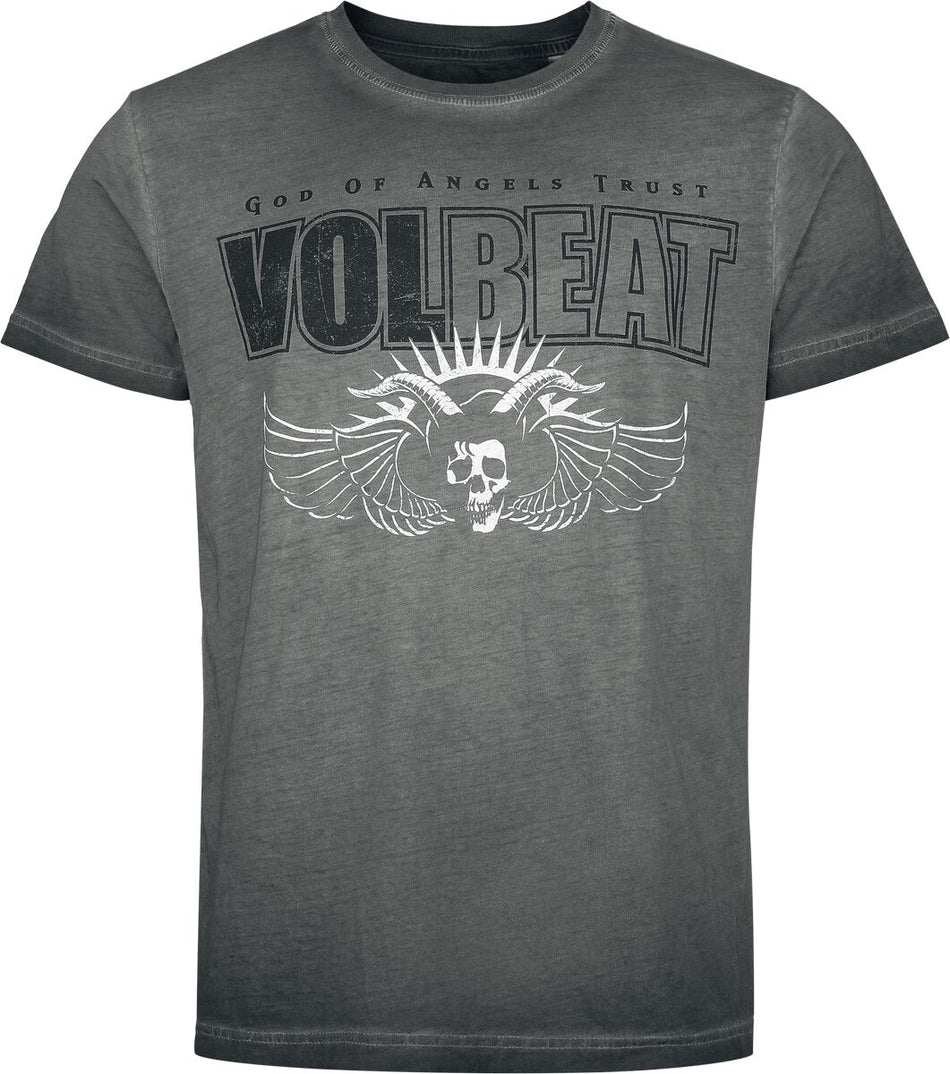 T-Shirt Manches courtes  de Volbeat - Logo - S à 4XL - pour Homme - gris - Volbeat
