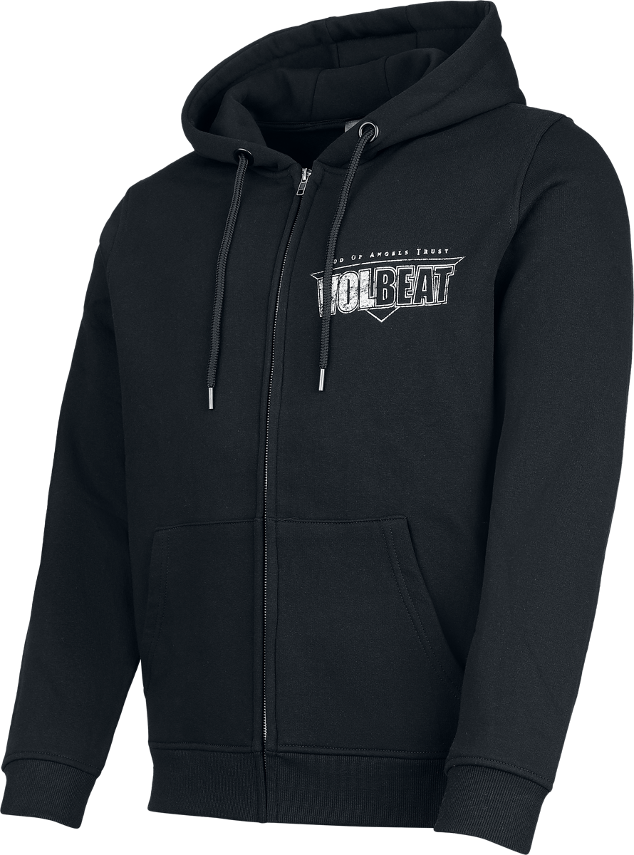 Sweat-shirt zippé à capuche  de Volbeat - Goat Blocks - S à XXL - pour Homme - noir - Volbeat - View 2