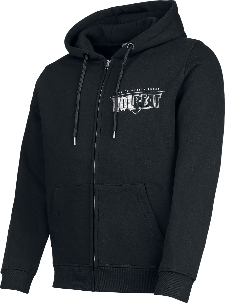 Sweat-shirt zippé à capuche  de Volbeat - Goat Blocks - S à XXL - pour Homme - noir - Volbeat - View 2