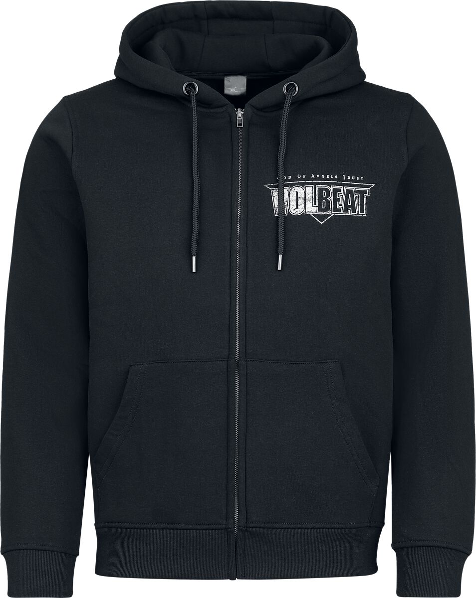 Sweat-shirt zippé à capuche  de Volbeat - Goat Blocks - S à XXL - pour Homme - noir - Volbeat