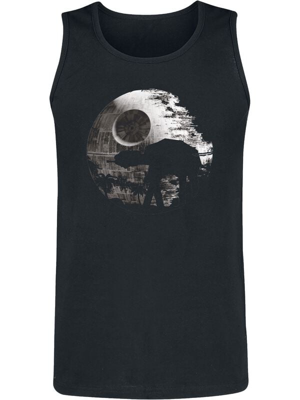 Débardeur Disney de Star Wars - AT AT - Death Star - S à XXL - pour Homme - noir - Star Wars