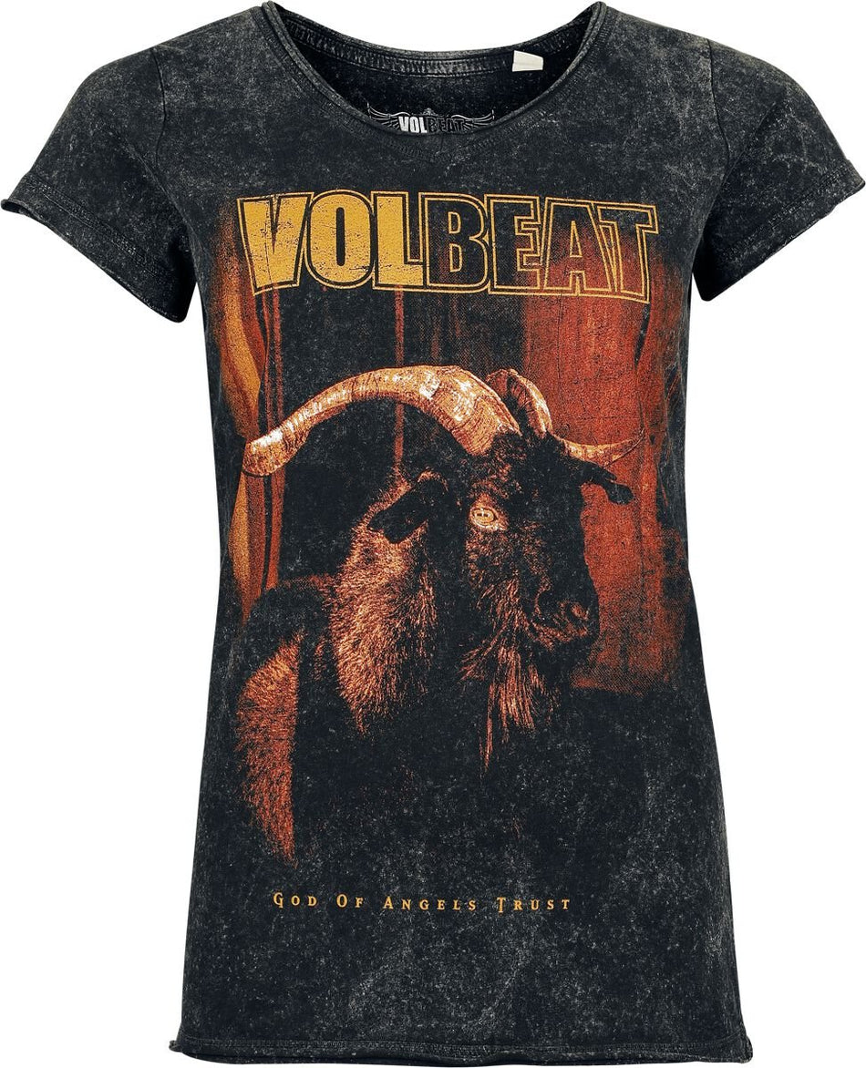 T-Shirt Manches courtes  de Volbeat - Goat Entrance - S à 4XL - pour Femme - gris - Volbeat