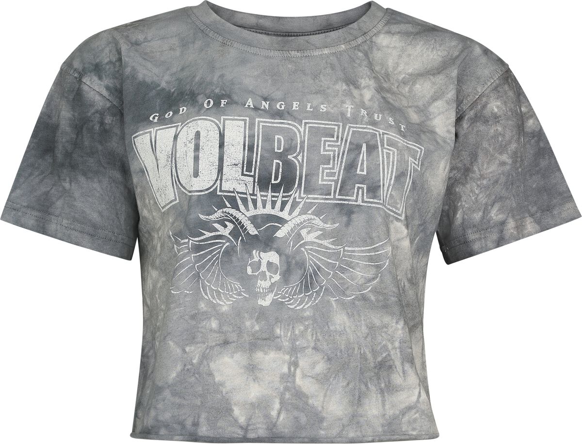 T-Shirt Manches courtes  de Volbeat - Logo - S à 4XL - pour Femme - gris - Volbeat