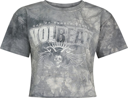 T-Shirt Manches courtes  de Volbeat - Logo - S à 4XL - pour Femme - gris - Volbeat