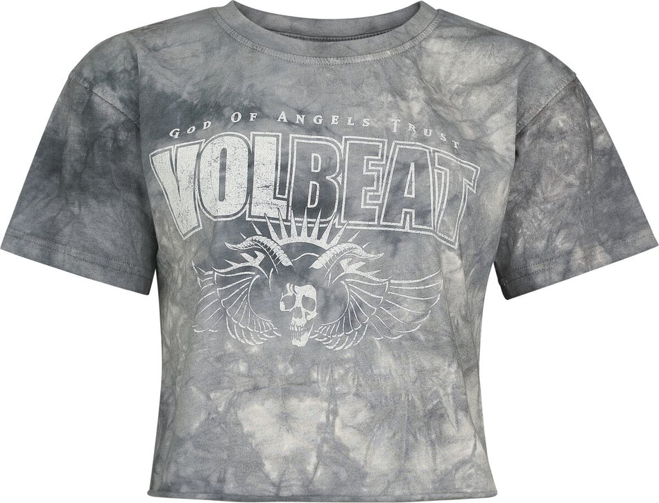 T-Shirt Manches courtes  de Volbeat - Logo - S à 4XL - pour Femme - gris - Volbeat