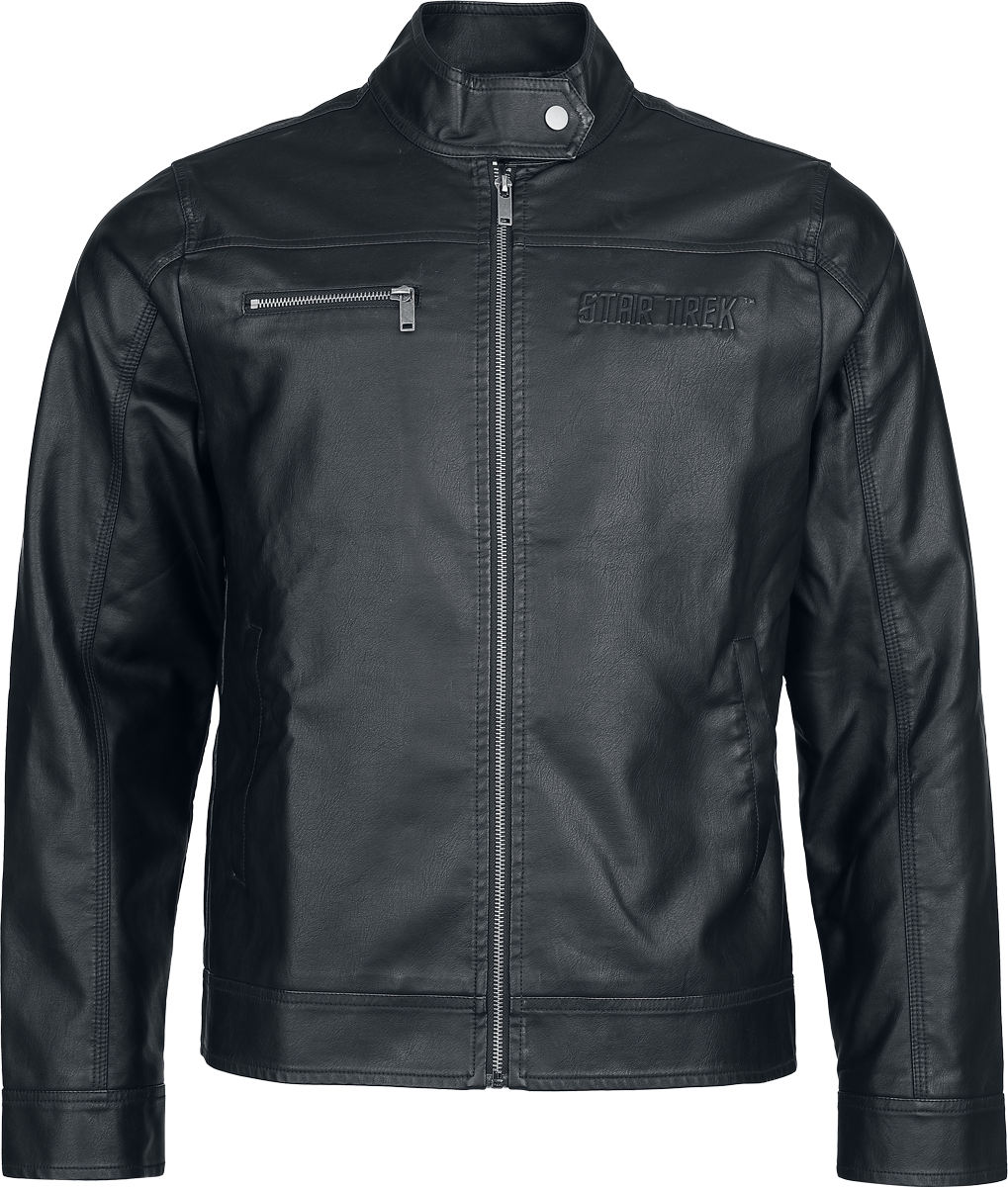 Veste en imitation cuir  de Star Trek - S à XXL - pour Homme - noir - Star Trek - View 2