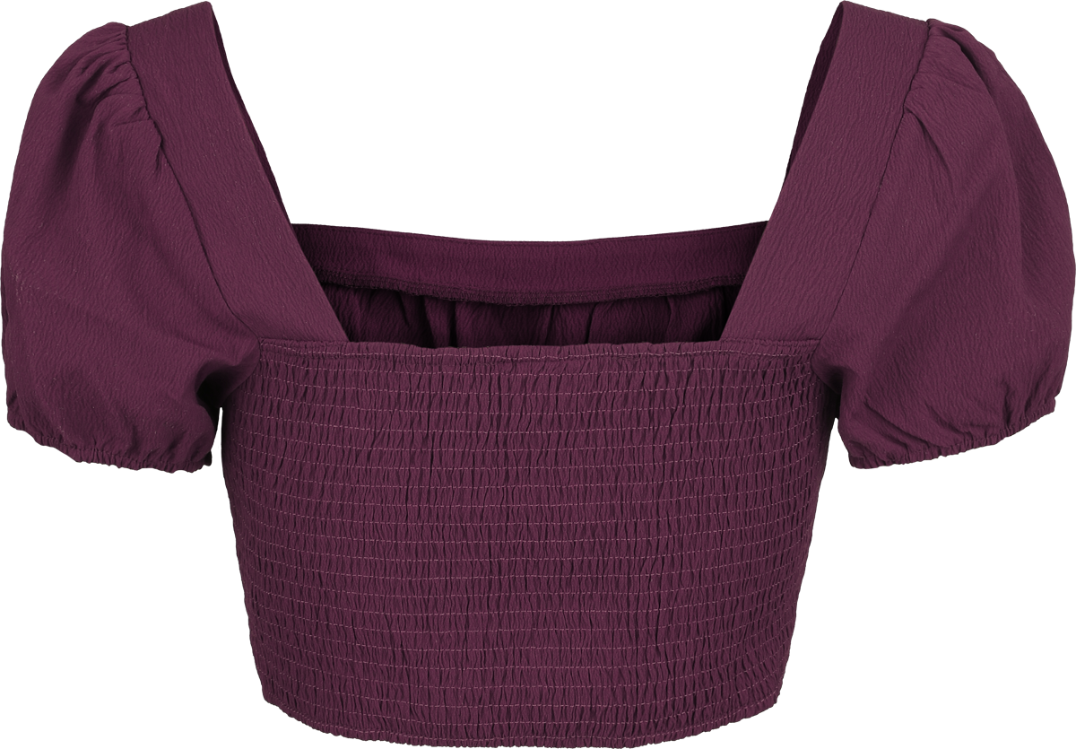 Top Gothic de Killstar - Withered Garden - Wild Petal - Haut - XS à 4XL - pour Femme - violet - Killstar - View 2