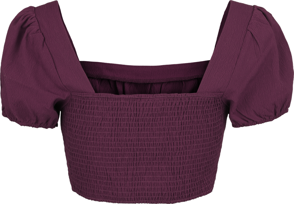 Top Gothic de Killstar - Withered Garden - Wild Petal - Haut - XS à 4XL - pour Femme - violet - Killstar - View 2