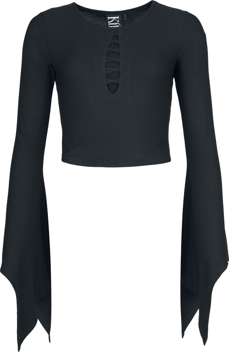 Top Gothic de Killstar - Withered Garden - Lilith's Lust - Haut - XS à 4XL - pour Femme - noir - Killstar