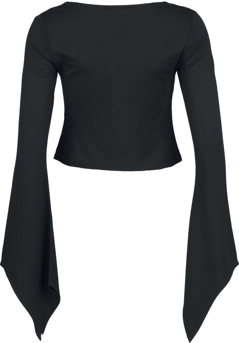 Top Gothic de Killstar - Withered Garden - Night Empress - Haut - XS à 4XL - pour Femme - noir - Killstar - View 2