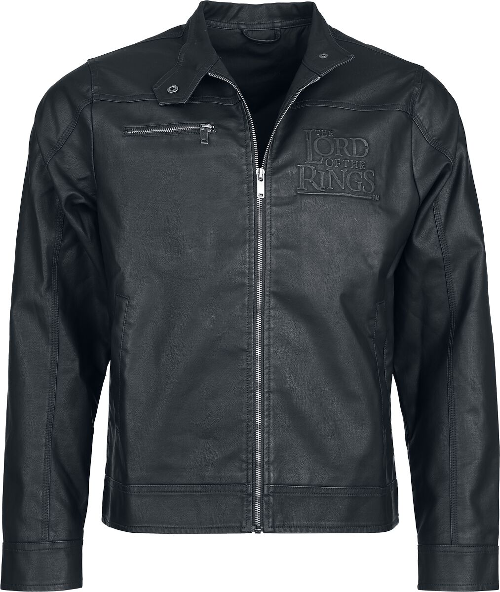 Veste en imitation cuir  de Le Seigneur Des Anneaux - S à XXL - pour Homme - noir - Le Seigneur Des Anneaux
