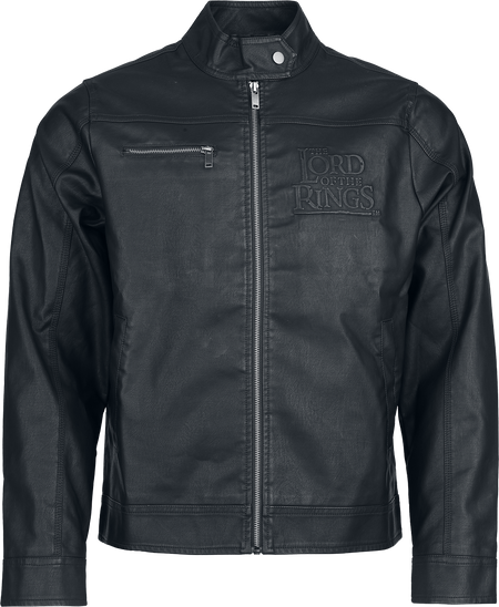 Veste en imitation cuir  de Le Seigneur Des Anneaux - S à XXL - pour Homme - noir - Le Seigneur Des Anneaux - View 2