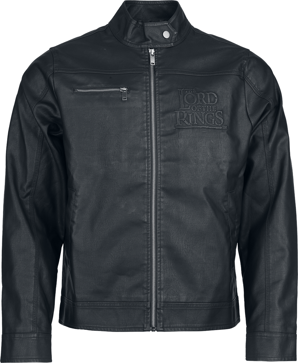 Veste en imitation cuir  de Le Seigneur Des Anneaux - S à XXL - pour Homme - noir - Le Seigneur Des Anneaux - View 2