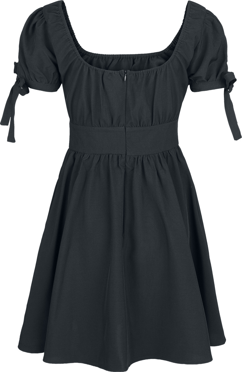 Robe courte Gothic de Killstar - Withered Garden - Grim Gretchen - Robe Courte - XS à 4XL - pour Femme - noir - Killstar - View 2