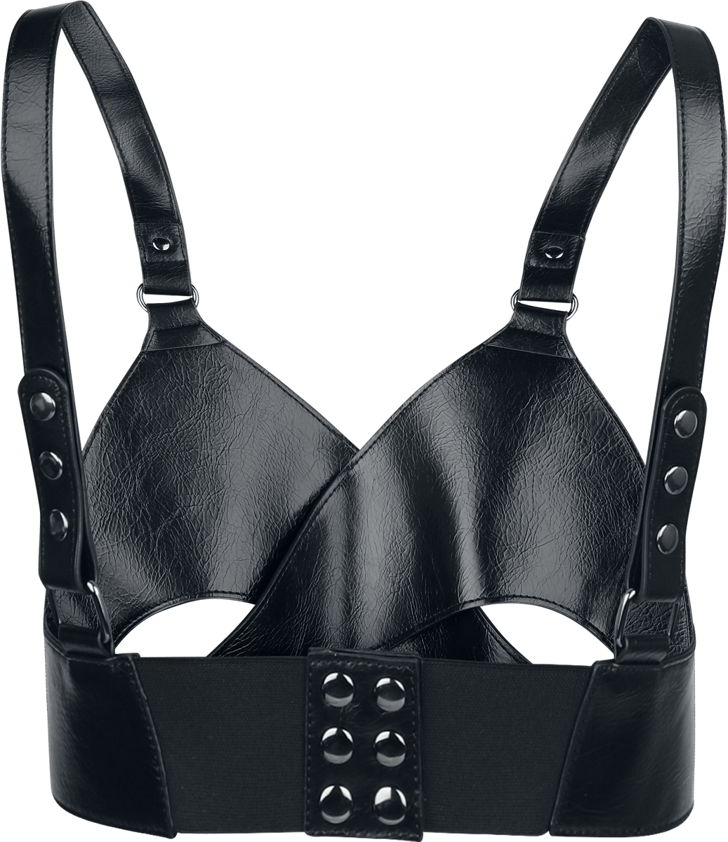 Harnais Gothic de Killstar - Withered Garden - Wyrmwood - Harnais - pour Femme - noir - Killstar - View 2