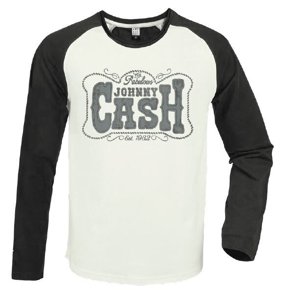 T-shirt manches longues  de Johnny Cash - Amplified Collection - 1932 - S à 3XL - pour Homme - multicolore - Johnny Cash