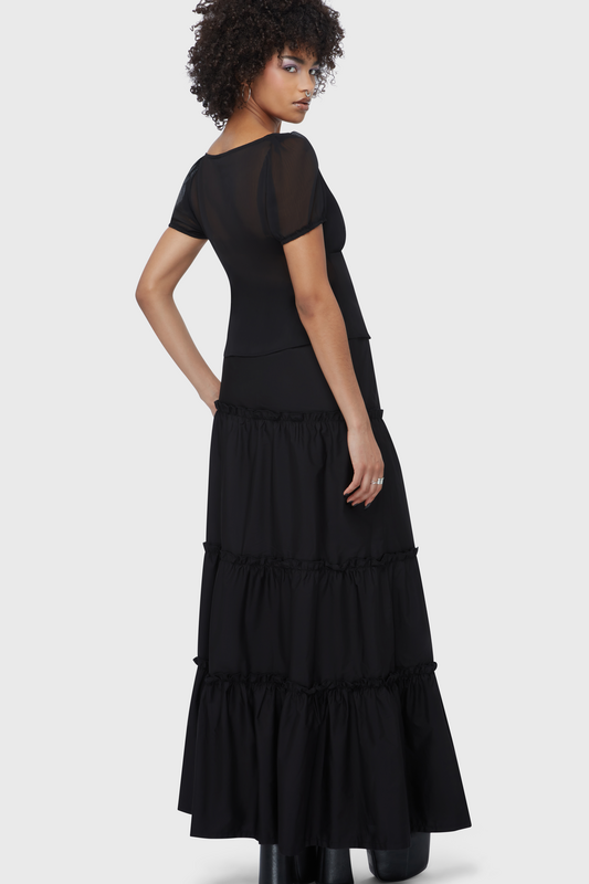 Top Gothic de Killstar - Beneath the Eclipse - Haut - XS à XXL - pour Femme - noir - Killstar - View 2