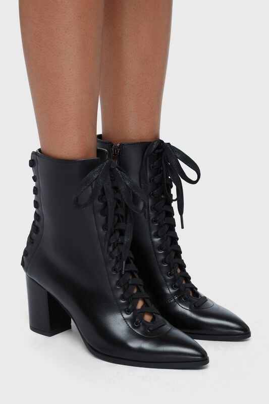 Bottes Gothic de Killstar - Beneath the Eclipse - Hallowed Hour - Bottines - EU36 à EU42 - pour Femme - noir - Killstar