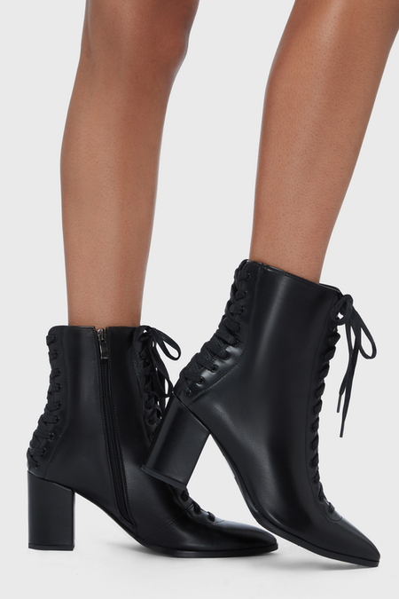 Bottes Gothic de Killstar - Beneath the Eclipse - Hallowed Hour - Bottines - EU36 à EU42 - pour Femme - noir - Killstar - View 2