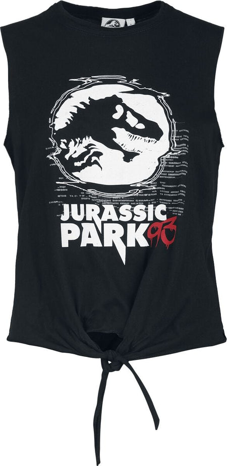 Top  de Jurassic Park - Jurassic Park 93 - S à 3XL - pour Femme - noir - Jurassic Park